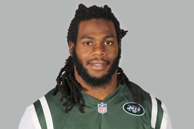 This is a 2014 photo of Jermaine Cunningham of the New York Jets NFL football team. This image reflects the New York Jets active roster as of Monday, June 16, 2014 when this image was taken. (AP Photo)