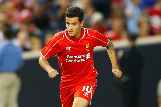 NEW YORK, NY - JULY 30: Philippe Coutinho NEW YORK, NY - JULY 30: Philippe Coutinho