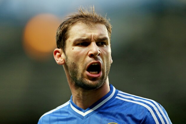 LONDON, ENGLAND - DECEMBER 14:  Branislav Ivanovic of Chelsea during the Barclays Premier League match between Chelsea and Crystal Palace at Stamford Bridge on December 14, 2013 in London, England.  (Photo by Scott Heavey/Getty Images)