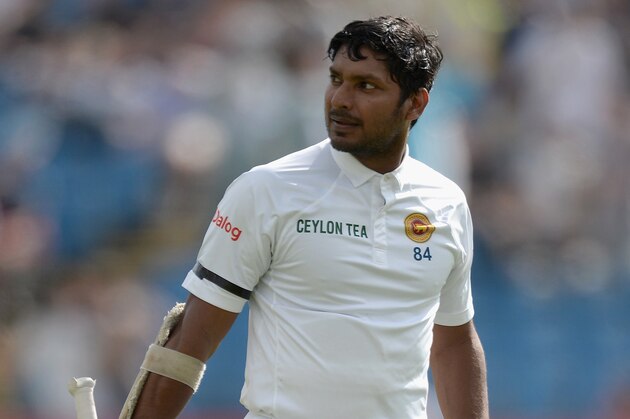 LEEDS, ENGLAND - JUNE 20: Kumar Sangakkara of Sri Lanka leaves the field after being dismissed by Stuart Broad of England during day one of 2nd Investec Test match between England and Sri Lanka at Headingley Cricket Ground on June 20, 2014 in Leeds, England. (Photo by Gareth Copley/Getty Images) LEEDS, ENGLAND - JUNE 20: Kumar Sangakkara of Sri Lanka leaves the field after being dismissed by Stuart Broad of England during day one of 2nd Investec Test match between England and Sri Lanka at Headingley Cricket Ground on June 20, 2014 in Leeds, England. (Photo by Gareth Copley/Getty Images)