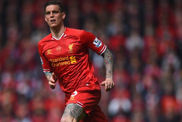 LIVERPOOL, ENGLAND - MAY 11: Daniel Agger of Liverpool in action during the Barclays Premier League match between Liverpool and Newcastle United at Anfield on May 11, 2014 in Liverpool, England.  (Photo by Laurence Griffiths/Getty Images)