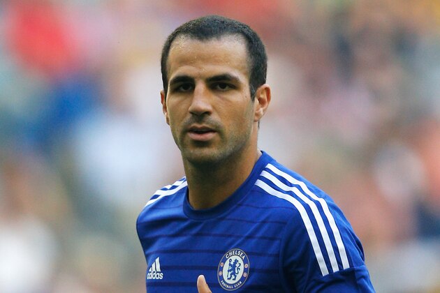 ARNHEM, NETHERLANDS - JULY 30:  Cesc Fabregas of Chelsea in action during the pre season friendly match between Vitesse Arnhem and Chelsea at the Gelredome Stadium on July 30, 2014 in Arnhem, Netherlands.  (Photo by Dean Mouhtaropoulos/Getty Images)