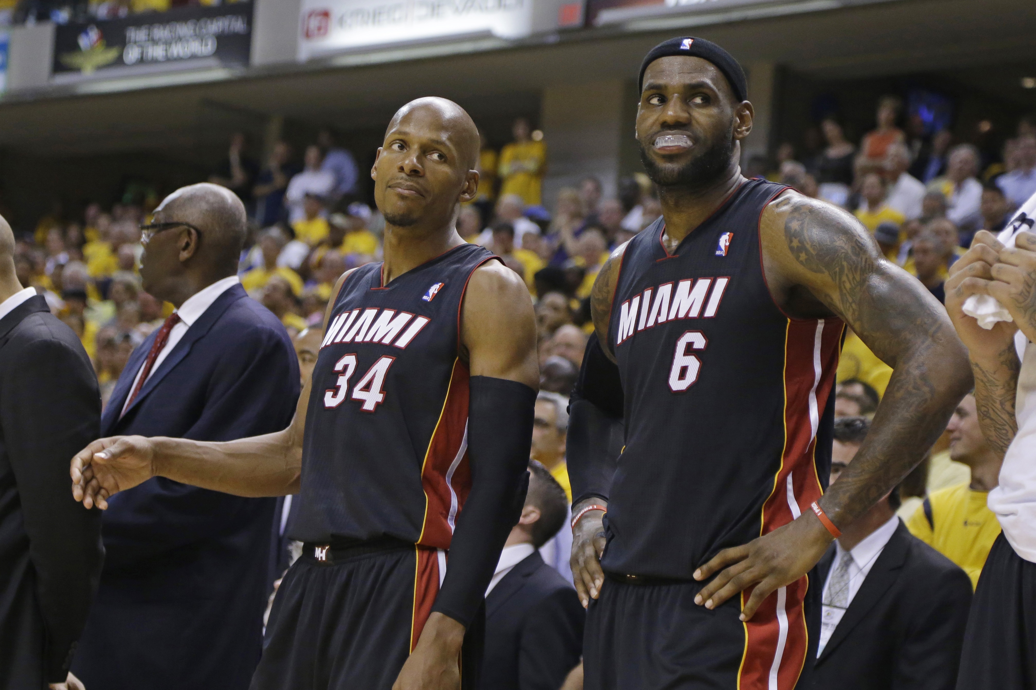 ray allen and lebron james