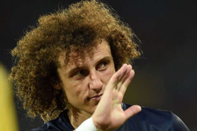NAPLES, ITALY - AUGUST 11:  David Luiz of Paris Saint Germain after the pre-season friendly match between SSC Napoli and Paris Saint-Germain FC at Stadio San Paolo on August 11, 2014 in Naples, Italy.  (Photo by Giuseppe Bellini/Getty Images)