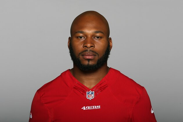 This is a 2014 photo of Antoine Bethea of the San Francisco 49ers NFL football team. This image reflects the San Francisco 49ers active roster as of Thursday, May 22, 2014 when this image was taken. (AP Photo)