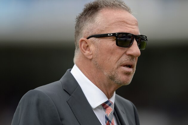 LONDON, ENGLAND - MAY 31:  Former England cricketer Sir Ian Botham during the 4th Royal London One Day International match between England and Sri Lanka at Lord's Cricket Ground on May 31, 2014 in London, England.  (Photo by Gareth Copley/Getty Images)