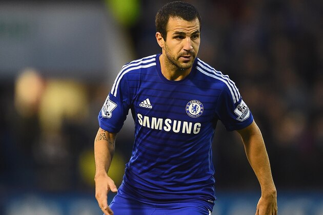 BURNLEY, ENGLAND - AUGUST 18: Cesc Fabregas of Chelsea on the ball during the Barclays Premier League match between Burnley and Chelsea at Turf Moor on August 18, 2014 in Burnley, England. (Photo by Laurence Griffiths/Getty Images) BURNLEY, ENGLAND - AUGUST 18: Cesc Fabregas of Chelsea on the ball during the Barclays Premier League match between Burnley and Chelsea at Turf Moor on August 18, 2014 in Burnley, England. (Photo by Laurence Griffiths/Getty Images)