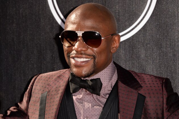 LOS ANGELES, CA - JULY 16:  Boxer Floyd Mayweather Jr. attends The 2014 ESPYS at Nokia Theatre L.A. Live on July 16, 2014 in Los Angeles, California.  (Photo by Jason Merritt/Getty Images)