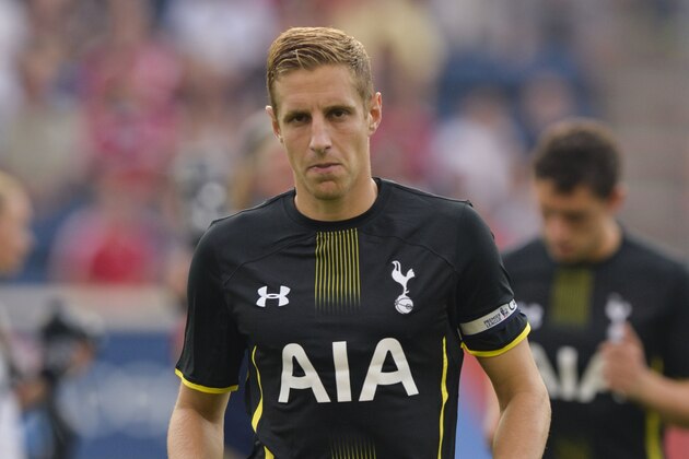 BRIDGEVIEW, IL - JULY 26:  Michael Dawson #20 of Tottenham Hotspur stands on the field before the game against the Chicago Fire at Toyota Park on July 26, 2014 in Bridgeview, Illinois. Tottenham Hotspur defeated the Fire 2-0.  (Photo by Brian Kersey/Getty Images)