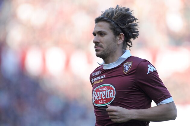 TURIN, ITALY - JANUARY 26:  Alessio Cerci of Torino FC looks on during the Serie A match between Torino FC and Atalanta BC at Stadio Olimpico di Torino on January 26, 2014 in Turin, Italy.  (Photo by Valerio Pennicino/Getty Images)