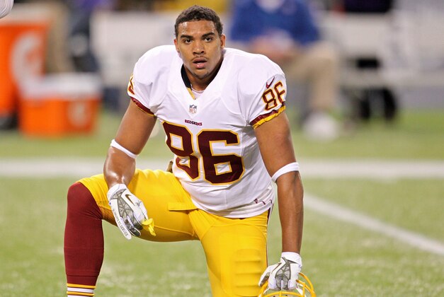 Nov 7, 2013; Minneapolis, MN, USA; Washington Redskins tight end Jordan Reed (86) against the Minnesota Vikings at Mall of America Field at H.H.H. Metrodome. The Vikings defeated the Redskins 34-27. Mandatory Credit: Brace Hemmelgarn-USA TODAY Sports
