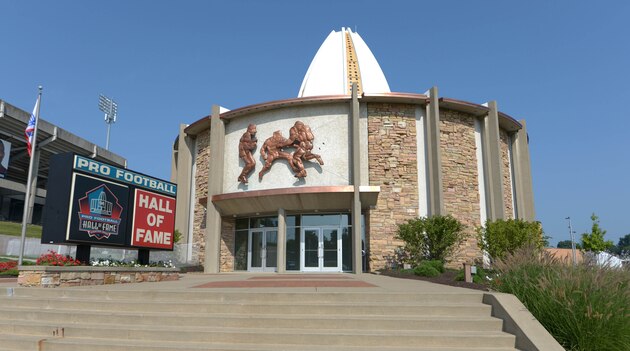Aug 3, 2014; Canton, OH, USA; General view of the Pro Football Hall of Fame. Mandatory Credit: Kirby Lee-USA TODAY Sports