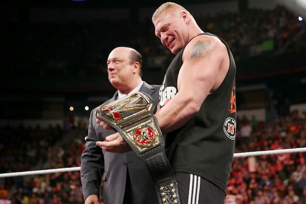 Brock Lesnar and Paul Heyman