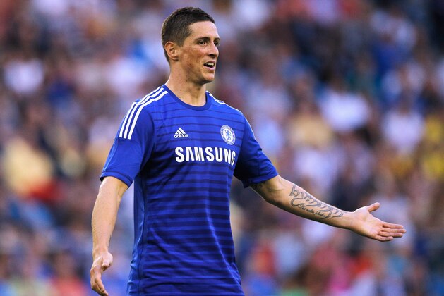 ARNHEM, NETHERLANDS - JULY 30:  Fernando Torres of Chelsea in action during the pre season friendly match between Vitesse Arnhem and Chelsea at the Gelredome Stadium on July 30, 2014 in Arnhem, Netherlands.  (Photo by Dean Mouhtaropoulos/Getty Images)