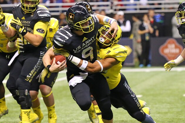 Kenny Young in the 2013 U.S. Army All-American Game
