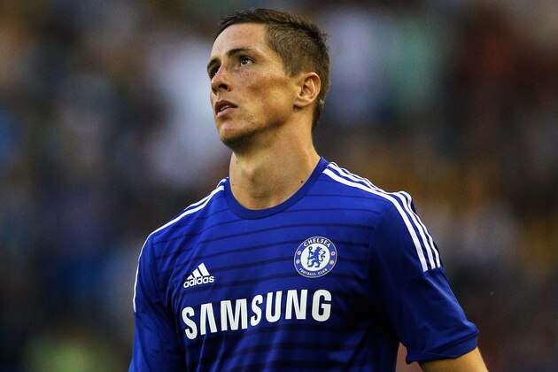 ARNHEM, NETHERLANDS - JULY 30:  Fernando Torres of Chelsea in action during the pre season friendly match between Vitesse Arnhem and Chelsea at the Gelredome Stadium on July 30, 2014 in Arnhem, Netherlands.  (Photo by Dean Mouhtaropoulos/Getty Images)