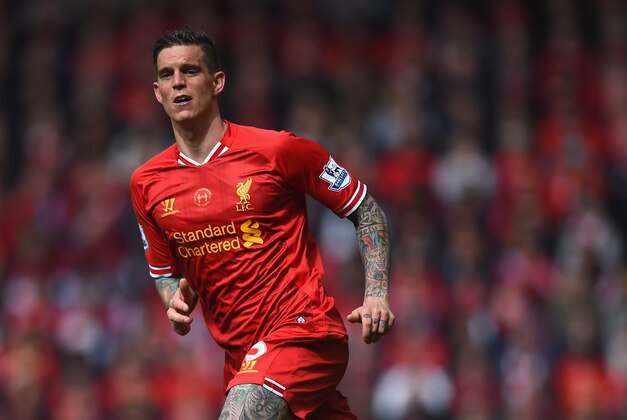 LIVERPOOL, ENGLAND - MAY 11: Daniel Agger of Liverpool in action during the Barclays Premier League match between Liverpool and Newcastle United at Anfield on May 11, 2014 in Liverpool, England.  (Photo by Laurence Griffiths/Getty Images)