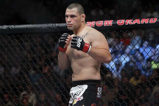 May 25, 2013; Las Vegas, NV, USA; Cain Velasquez before his match against Antonio Silva during UFC 160 at the MGM Grand Garden Arena. Mandatory Credit: Gary A. Vasquez-USA TODAY Sports