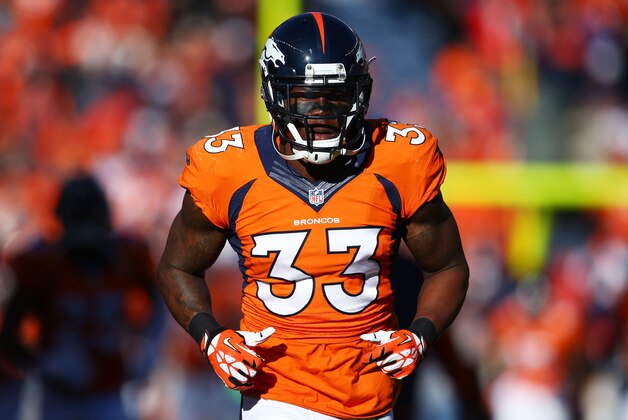 DENVER, CO - JANUARY 12: Duke Ihenacho #33 of the Denver Broncos warms up prior to their AFC Divisional Playoff Game against the San Diego Chargers at Sports Authority Field at Mile High on January 12, 2014 in Denver, Colorado. (Photo by Doug Pensinger/Getty Images) DENVER, CO - JANUARY 12: Duke Ihenacho #33 of the Denver Broncos warms up prior to their AFC Divisional Playoff Game against the San Diego Chargers at Sports Authority Field at Mile High on January 12, 2014 in Denver, Colorado. (Photo by Doug Pensinger/Getty Images)