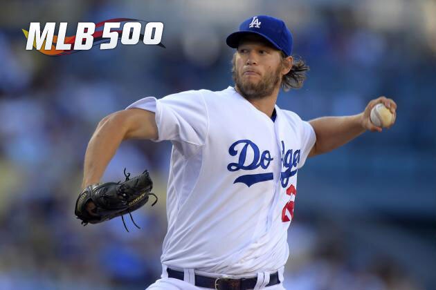 Los Angeles Dodgers starting pitcher Clayton Kershaw throws during the first inning of a baseball game against the Milwaukee Brewers, Saturday, Aug. 16, 2014, in Los Angeles. (AP Photo/Mark J. Terrill)