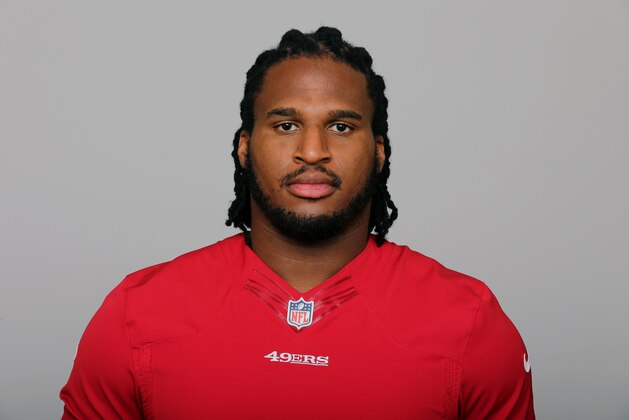 This is a 2013 photo of Ray McDonald of the San Francisco 49ers NFL football team. This image reflects the San Francisco 49ers active roster as of Thursday, May 9, 2013 when this image was taken. (AP Photo)