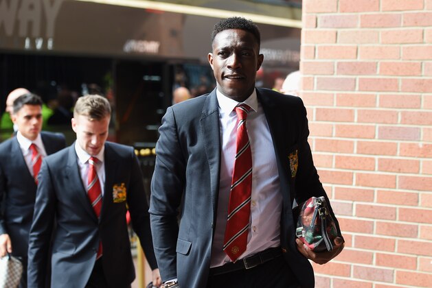 SUNDERLAND, ENGLAND - AUGUST 24: Danny Welbeck of Manchester United arrives for the Barclays Premier League match between Sunderland and Manchester United at Stadium of Light on August 24, 2014 in Sunderland, England.  (Photo by Michael Regan/Getty Images)
