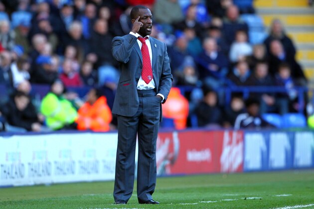 LEICESTER, ENGLAND - MARCH 01:  Charlton Athletic's Manager, Chris Powell during the Sky Bet Championship match between Leicester City and Charlton Athletic at The King Power Stadium on March 01, 2014 in Leicester, England.  (Photo by Tim Keeton/Getty Images)