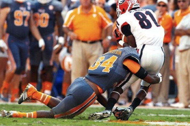 Jalen Reeves-Maybin looked like he has the size and speed to be an elite playmaker on UT's defense during the season-opener against Utah State.