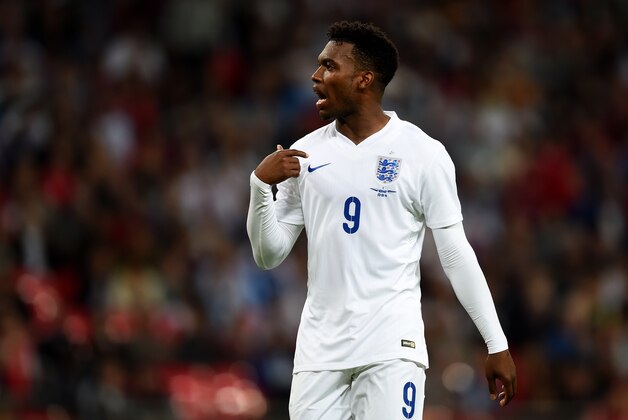 LONDON, ENGLAND - SEPTEMBER 03:  Daniel Sturridge of England reacts during the International friendly match between England and Norway at Wembley Stadium on September 3, 2014 in London, England.  (Photo by Jamie McDonald/Getty Images)