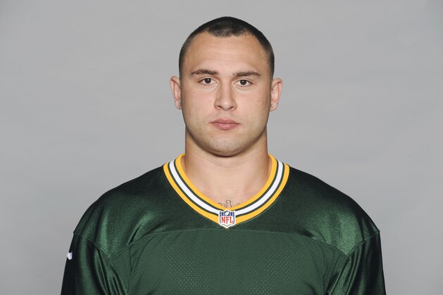This is a 2014 photo of Colt Lyerla of the Green Bay Packers NFL football team. This image reflects the Green Bay Packers active roster as of Monday, June 16, 2014 when this image was taken. (AP Photo)
