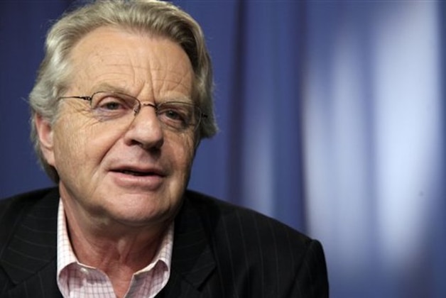 Talk show host Jerry Springer is shown in New York, Thursday, April 15, 2010. Springer makes his Game Show Network debut Monday April 19 as host of a dating show called