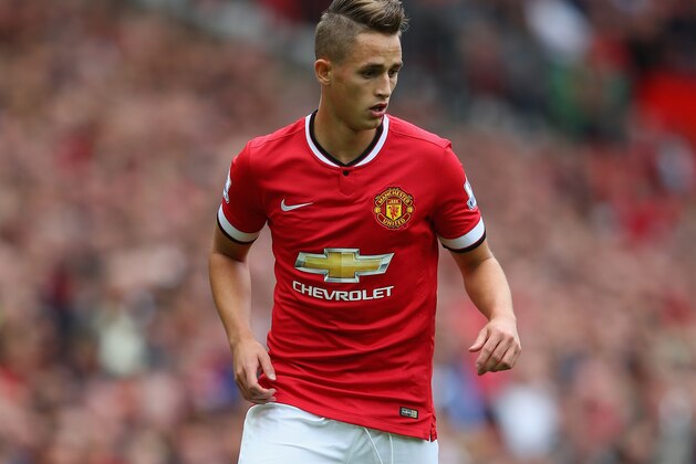 MANCHESTER, ENGLAND - AUGUST 16:  Adnan Januzaj of Manchester United in action during the Barclays Premier League match between Manchester United and Swansea City at Old Trafford on August 16, 2014 in Manchester, England.  (Photo by Alex Livesey/Getty Images)