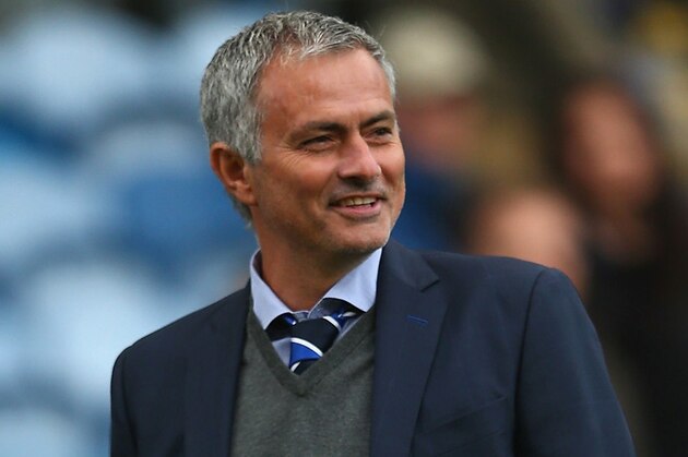 BURNLEY, ENGLAND - AUGUST 18:  Manager Jose Mourinho of Chelsea walks pitchside prior to the the Barclays Premier League match between Burnley and Chelsea at Turf Moor on August 18, 2014 in Burnley, England.  (Photo by Clive Brunskill/Getty Images)