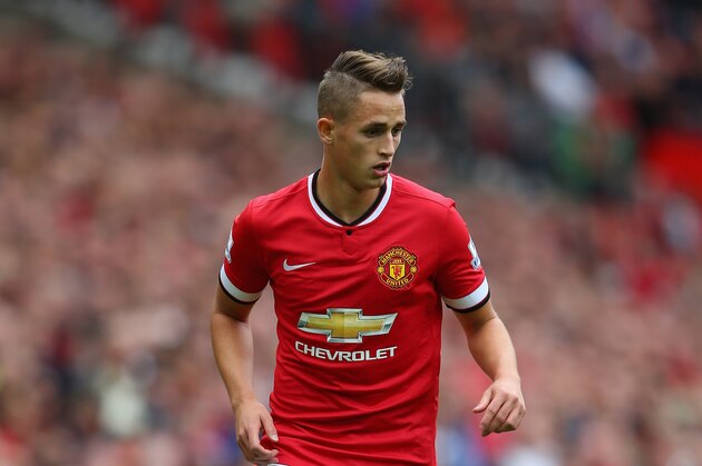 MANCHESTER, ENGLAND - AUGUST 16:  Adnan Januzaj of Manchester United in action during the Barclays Premier League match between Manchester United and Swansea City at Old Trafford on August 16, 2014 in Manchester, England.  (Photo by Alex Livesey/Getty Images)
