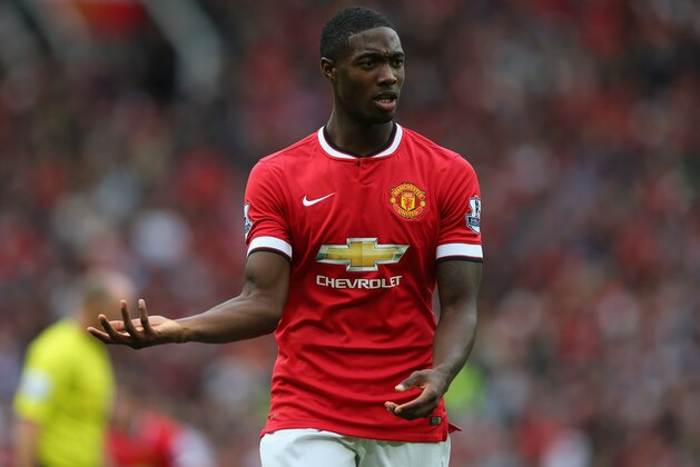 MANCHESTER, ENGLAND - AUGUST 16:  Tyler Blackett of Manchester United in action during the Barclays Premier League match between Manchester United and Swansea City at Old Trafford on August 16, 2014 in Manchester, England.  (Photo by Alex Livesey/Getty Images)