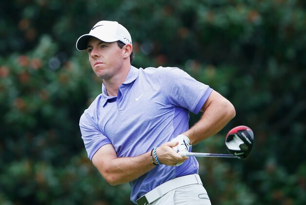 ATLANTA, GA - SEPTEMBER 14:  Rory McIlroy of Northern Ireland hits his tee shot on the fifth hole during the final round of the TOUR Championship by Coca-Cola at the East Lake Golf Club on September 14, 2014 in Atlanta, Georgia.  (Photo by Sam Greenwood/Getty Images)