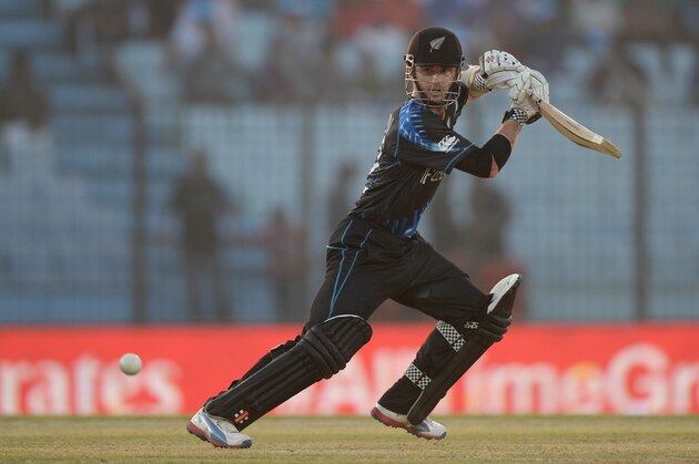 CHITTAGONG, BANGLADESH - MARCH 29:  Kane Williamson of New Zealand bats during the ICC World Twenty20 Bangladesh 2014 Group 1 match between New Zealand and the Netherlands at Zahur Ahmed Chowdhury Stadium on March 29, 2014 in Chittagong, Bangladesh.  (Photo by Gareth Copley/Getty Images)