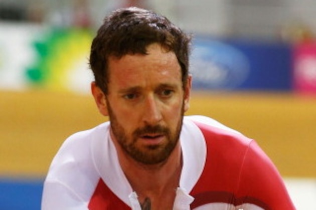 GLASGOW, SCOTLAND - JULY 24:  Silver medalist Sir Bradley Wiggins of England looks on after competing in the MenÂs 4000 metres Team Pursuit Final at Sir Chris Hoy Velodrome during day one of the Glasgow 2014 Commonwealth Games on July 24, 2014 in Glasgow, Scotland.  (Photo by Clive Rose/Getty Images)