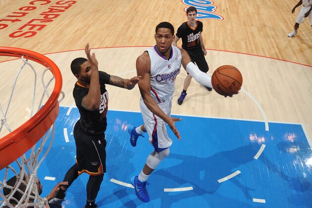 LOS ANGELES, CA - MARCH 10: Danny Granger #33 of the Los Angeles Clippers drives to the basket against the Phoenix Suns at Staples Center on March 10, 2014 in Los Angeles, California. NOTE TO USER: User expressly acknowledges and agrees that, by downloading and/or using this Photograph, user is consenting to the terms and conditions of the Getty Images License Agreement. Mandatory Copyright Notice: Copyright 2014 NBAE (Photo by Andrew D. Bernstein/NBAE via Getty Images)