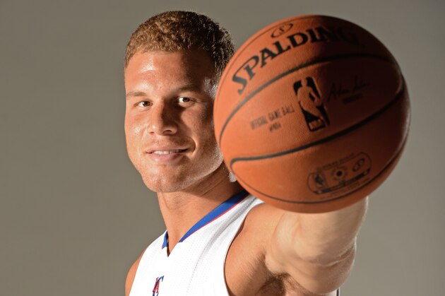 PLAYA VISTA, CA - SEPTEMBER 29:  Blake Griffin #32 of the Los Angeles Clippers poses for a portrait during the Los Angeles Clippers Media Day at the Los Angeles Clippers Training Facility on September 29, 2014 in Playa Vista, California. NOTE TO USER: User expressly acknowledges and agrees that, by downloading and/or using this photograph, user is consenting to the terms and conditions of the Getty Images License Agreement.  Mandatory Copyright Notice: Copyright 2014 NBAE (Photo by Andrew D. Bernstein/NBAE via Getty Images)