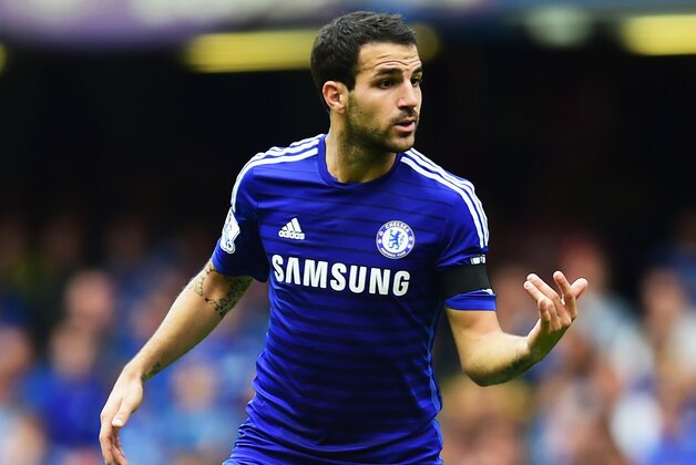 LONDON, ENGLAND - SEPTEMBER 13:  Cesc Fabregas of Chelsea in action during the Barclays Premier League match between Chelsea and Swansea City at Stamford Bridge on September 13, 2014 in London, England.  (Photo by Jamie McDonald/Getty Images)