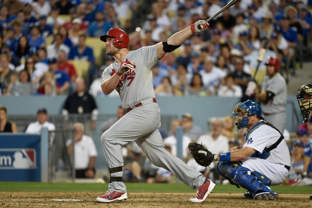 LOS ANGELES, CA - OCTOBER 03:  Matt Holliday