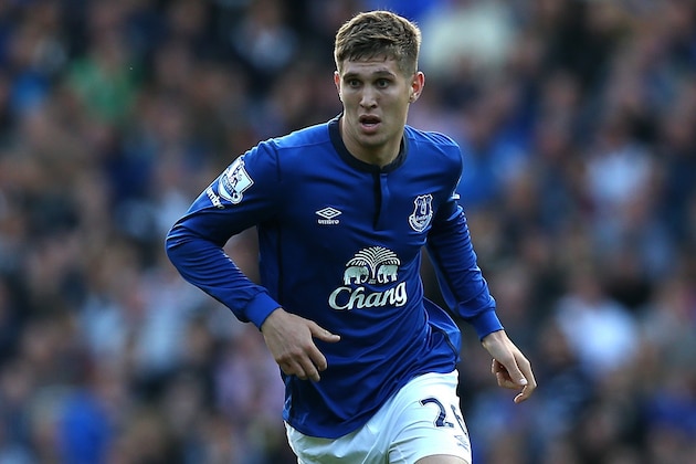 LIVERPOOL, ENGLAND - SEPTEMBER 21: John Stones of Everton in action during the Barclays Premier League match between Everton and Crystal Palace at Goodison Park on September 21, 2014 in Liverpool, England. (Photo by Chris Brunskill/Getty Images)