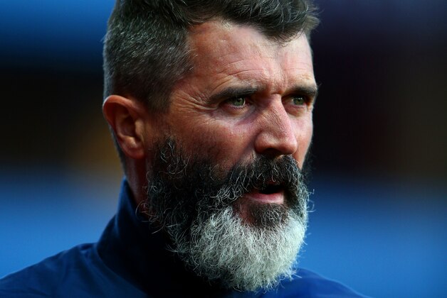 BIRMINGHAM, ENGLAND - OCTOBER 04:  Roy Keane, Aston Villa assistant manager looks on before the Barclays Premier League match between Aston Villa and Manchester City at Villa Park on October 4, 2014 in Birmingham, England.  (Photo by Ian Walton/Getty Images)