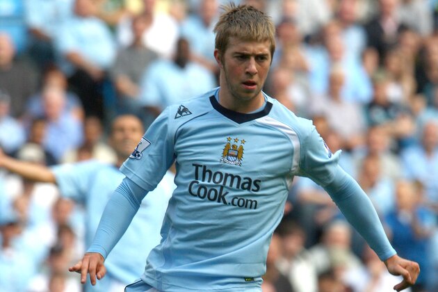 MANCHESTER, UNITED KINGDOM - AUGUST 24:  Michael Johnson of Manchester City during the Barclays Premier League match between Manchester City and West Ham United at The City of Manchester Stadium on August 24, 2008 in Manchester, England.  (Photo by Phil Cole/Getty Images)