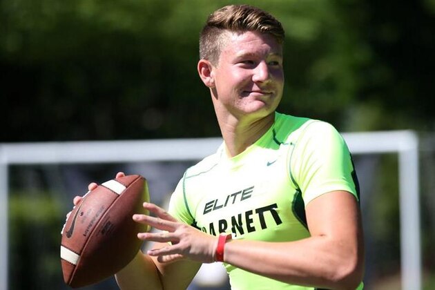 Alabama QB commit Blake Barnett took over in a victory.