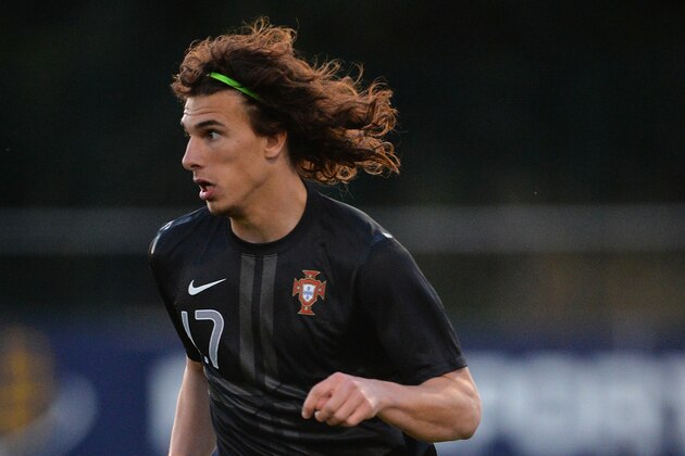 AUBAGNE, FRANCE - MAY 27:  Fabio Sturgeon of Portugal during the Toulon Tournament Group A match between China and Portugal at the Stade De Lattre on May 27, 2014 in Aubagne, France.  (Photo by Christopher Lee/Getty Images)