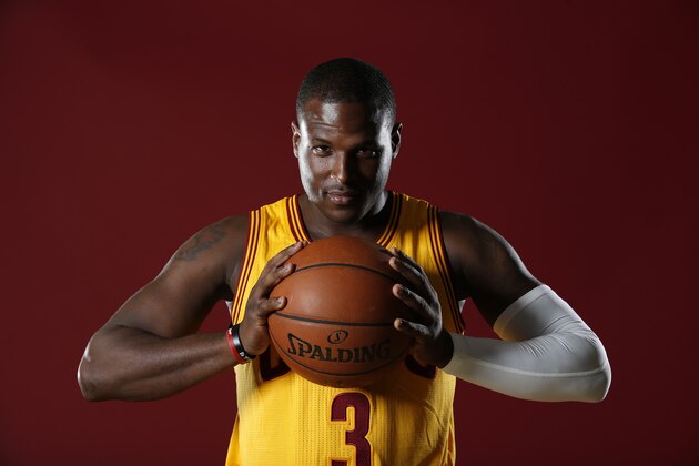 INDEPENDENCE, OH - SEPTEMBER 26:  Dion Waiters #2 of the Cleveland Cavaliers poses for a photo during media day on September 26, 2014 at the Cleveland Clinic Courts in Independence, Ohio.  NOTE TO USER: User expressly acknowledges and agrees that, by downloading and or using this photograph, User is consenting to the terms and conditions of the Getty Images License Agreement. Mandatory Copyright Notice: Copyright 2014 NBAE  (Photo by Gregory Shamus/NBAE via Getty Images)