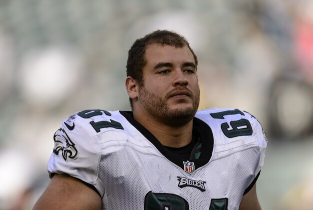Sep 15, 2013; Philadelphia, PA, USA; Philadelphia Eagles guard Julian Vandervelde (61) leaves the field after playing the San Diego Chargers at Lincoln Financial Field. The Chargers defeated the Eagles 33-30. Mandatory Credit: Howard Smith-USA TODAY Sports Sep 15, 2013; Philadelphia, PA, USA; Philadelphia Eagles guard Julian Vandervelde (61) leaves the field after playing the San Diego Chargers at Lincoln Financial Field. The Chargers defeated the Eagles 33-30. Mandatory Credit: Howard Smith-USA TODAY Sports
