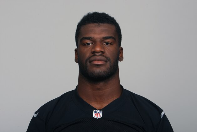 This is a 2014 photo of Greg Little of the Oakland Raiders NFL football team. This image reflects the Oakland Raiders active roster as of Monday, June 16, 2014 when this image was taken. (AP Photo)
